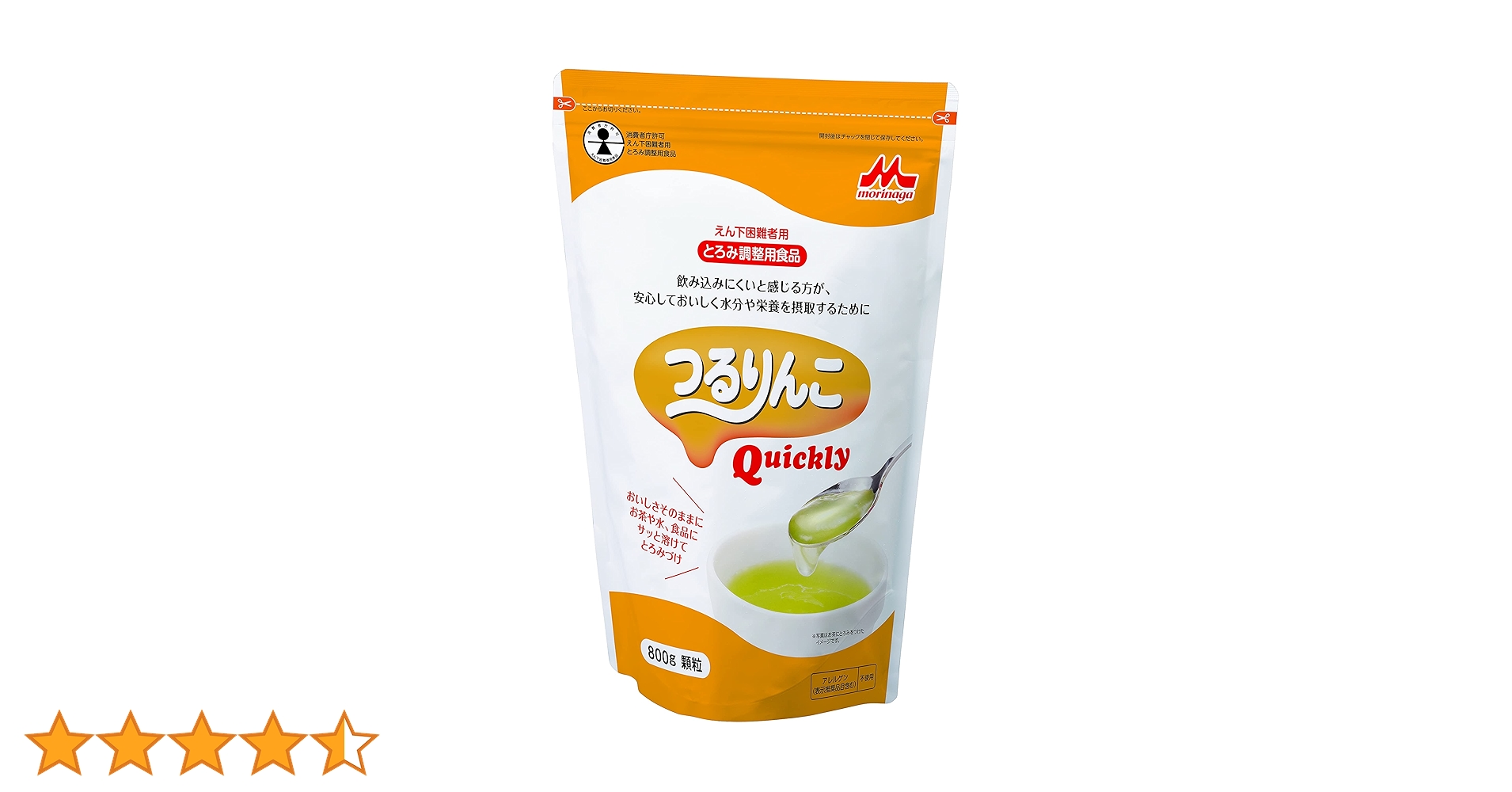 Amazon | 森永乳業 つるりんこQuickly 800g [とろみ剤 とろみ
